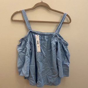 DKNY off the shoulder top NWT